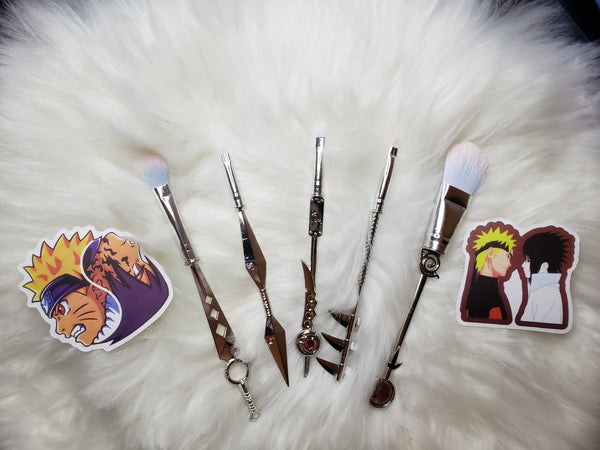 Shinobi makeup brush set